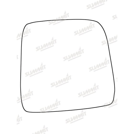 Summit Stick-On Standard Mirror Glass fits Suzuki Jimny 98 to 07 RHS - Summit Shop