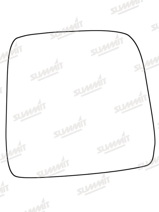Summit Stick-On Standard Mirror Glass fits Suzuki Jimny 98 to 07 RHS - Summit Shop