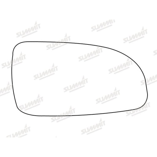 Summit Heated Base Plate With Standard Mirror Glass fits Vauxhall Astra 04 RHS - Summit Shop