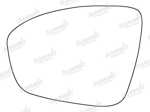 Summit Heated Base Plate With Standard Mirror Glass fits Renault Megane 2015 on LHS - Summit Shop