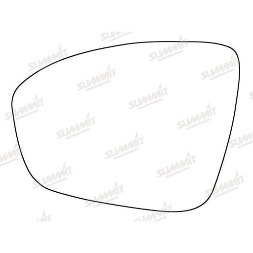 Summit Heated Base Plate With Standard Mirror Glass fits Renault Megane 2015 on LHS - Summit Shop