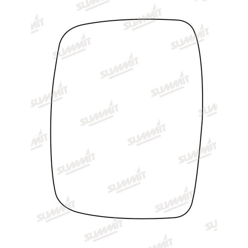 Summit Stick-On Commercial Mirror Glass fits Mercedes Vito Van - Summit Shop