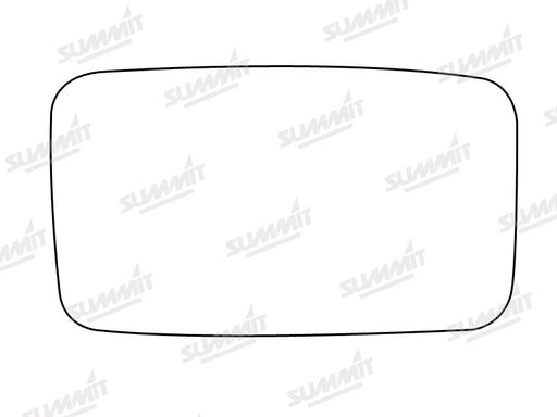Summit Stick-On Standard Mirror Glass fits VW Golf Mk3 RHS - Summit Shop