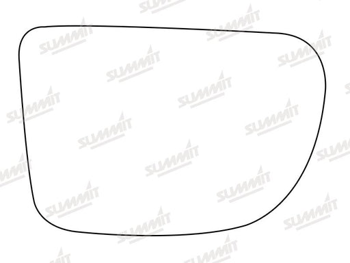 Summit Stick-On Standard Mirror Glass fits Daihatsu Sportrak LHS - Summit Shop