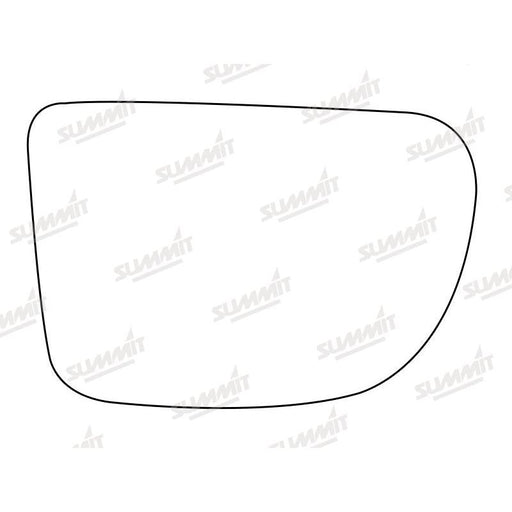 Summit Stick-On Standard Mirror Glass fits Daihatsu Sportrak LHS - Summit Shop