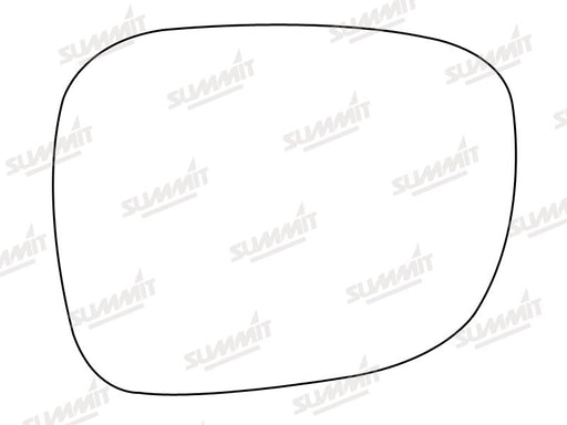 Summit Stick-On Aspheric Mirror Glass fits BMW X1 X3 10 on RHS - Summit Shop