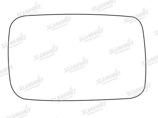 Summit Stick-On Standard Mirror Glass fits Ford Granada Scorpio 85 to 92 RHS - Summit Shop