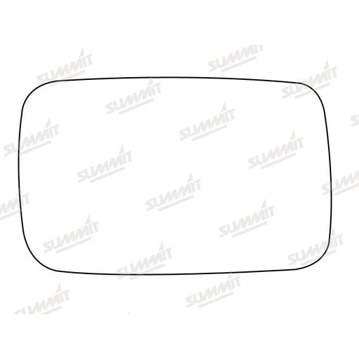 Summit Stick-On Standard Mirror Glass fits Ford Granada Scorpio 85 to 92 RHS - Summit Shop