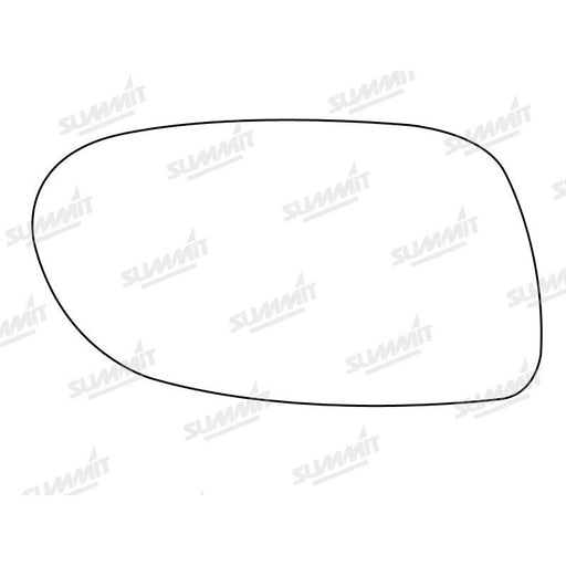 Summit Heated Base Plate With Blind Spot Mirror Glass fits Mercedes W168 A Class RHS - Summit Shop