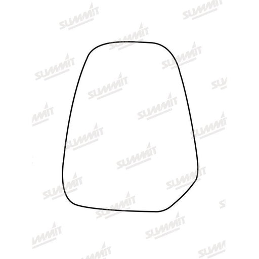 Summit Heated Backing Plate with Commercial Glass fits Ford Transit Courier 14-17 RHS - Summit Shop