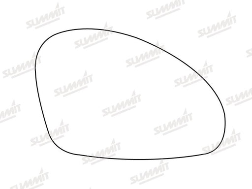 Summit Stick-On Standard Mirror Glass fits Seat Ibiza 02 on RHS - Summit Shop