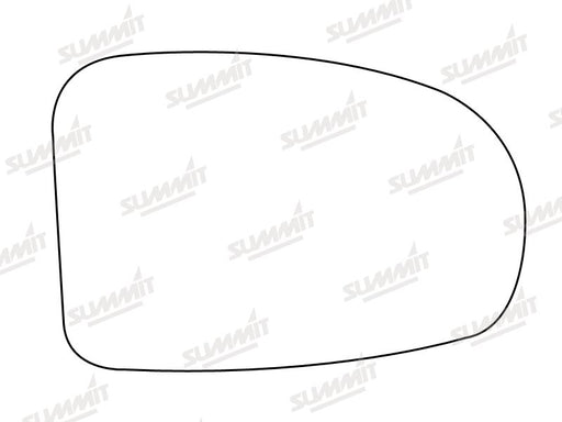 Summit Stick-On Aspheric Mirror Glass fits Toyota Avensis 08 on RHS - Summit Shop