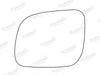 Summit Stick-On Standard Mirror Glass fits VW Lupo 99 on Polo 00 on LHS - Summit Shop