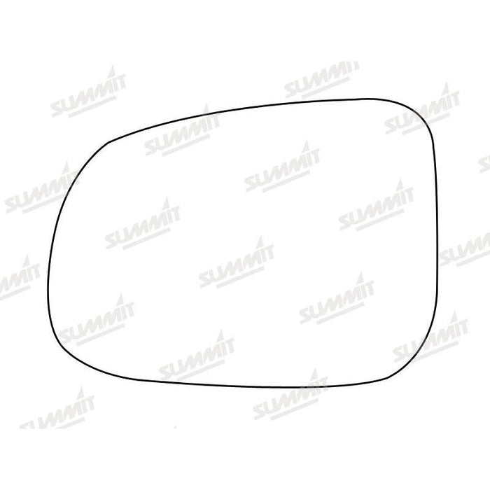Summit Heated Base Plate With Blind Spot Mirror Glass fits Volvo S60 09 to 15 LHS - Summit Shop