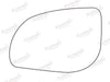 Summit Stick-On Standard Mirror Glass fits Hyundai i10 i20 09 on LHS - Summit Shop