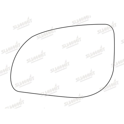 Summit Stick-On Standard Mirror Glass fits Hyundai i10 i20 09 on LHS - Summit Shop