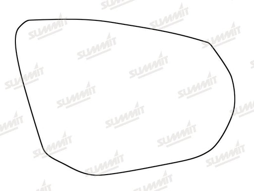 Summit Heated Base Plate With Standard Mirror Glass fits Audi Q2 16 on RHS - Summit Shop