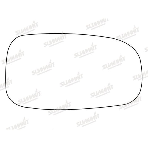 Summit Heated Backing Plate with Standard Glass fits Saab 9-3/9-5 02-12 RHS - Summit Shop