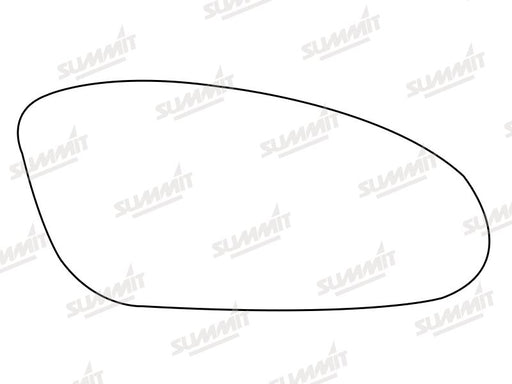 Summit Stick-On Standard Mirror Glass fits Ford Probe RHS - Summit Shop