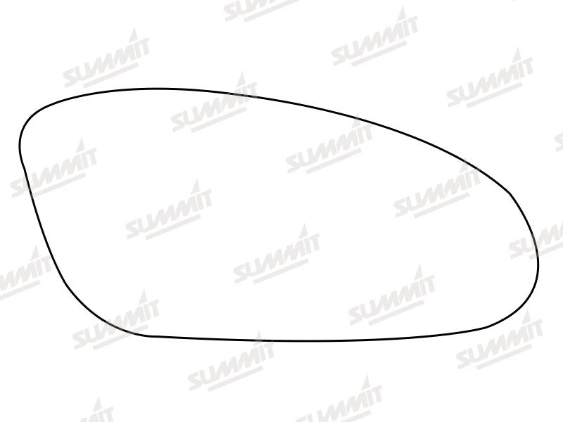 Summit Stick-On Standard Mirror Glass fits Ford Probe RHS - Summit Shop
