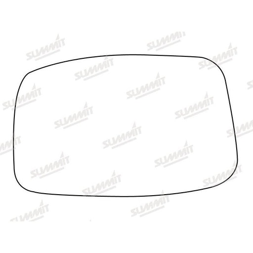 Summit Stick-On Standard Mirror Glass fits Peugeot 807 02 on LHS - Summit Shop