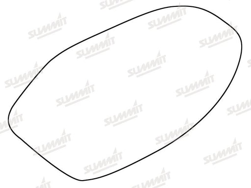 Summit Stick-On Standard Mirror Glass fits Audi A7 & RS7 LHS - Summit Shop
