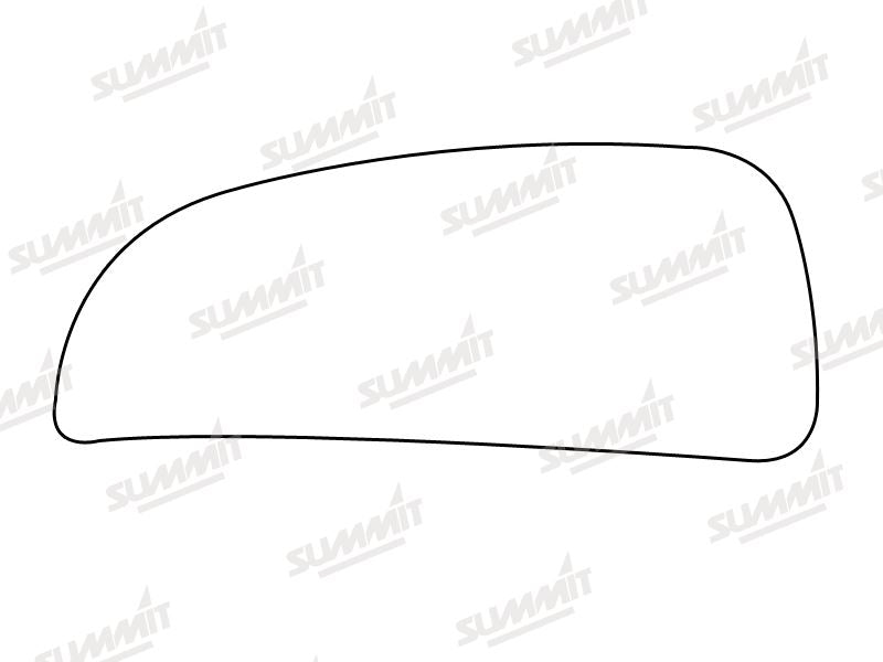 Summit Heated Base Plate With Lower Blind-Spot Mirror Glass fits Fiat Ducato, Peugeot Boxer 06 on RHS - Summit Shop