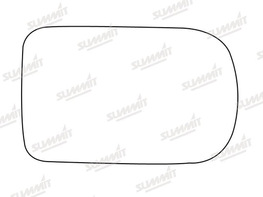 Summit Stick-On Aspheric Mirror Glass fits BMW 5 Series 95 to 02 7 Series 94 to 01 RHS - Summit Shop