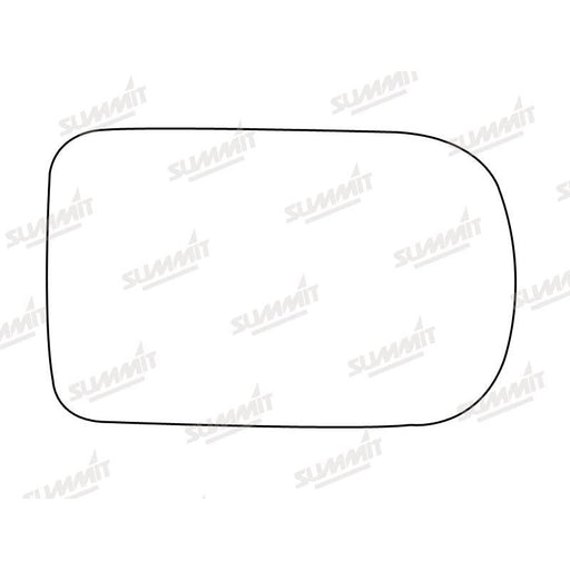 Summit Stick-On Aspheric Mirror Glass fits BMW 5 Series 95 to 02 7 Series 94 to 01 RHS - Summit Shop