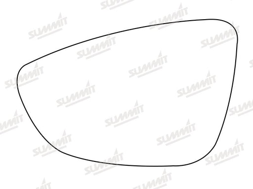 Summit Heated Base Plate With Blind Spot Mirror LHS - Summit Shop
