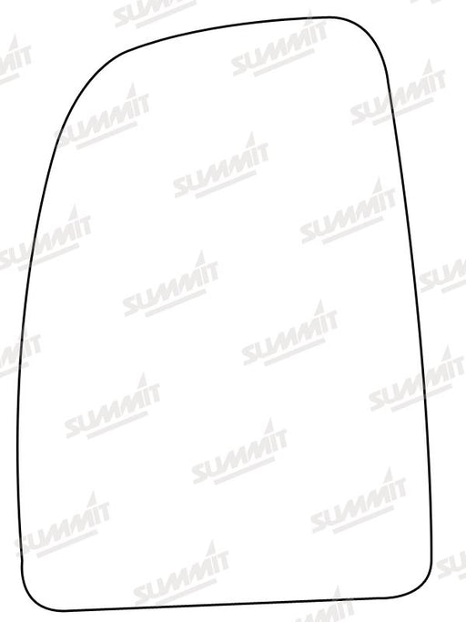 Summit Stick-On Commercial Mirror Glass fits Citroen Jumper, Fiat Ducato, Peugeot Boxer LHS - Summit Shop