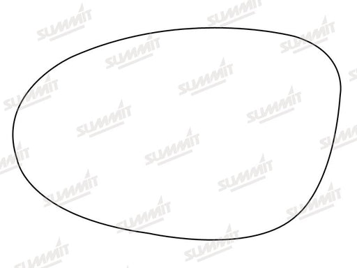 Summit Stick-On Standard Mirror Glass fits Renault Espace LHS - Summit Shop