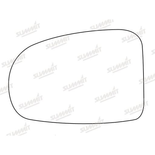 Summit Stick-On Aspheric Mirror Glass fits Toyota Avensis 08 on LHS - Summit Shop