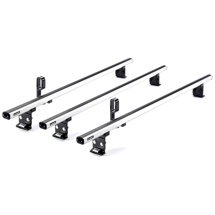 Summit Commercial 3 x Aluminium Fixed Point Roof Bars Rack 1.3m SULC-001 - Summit Shop