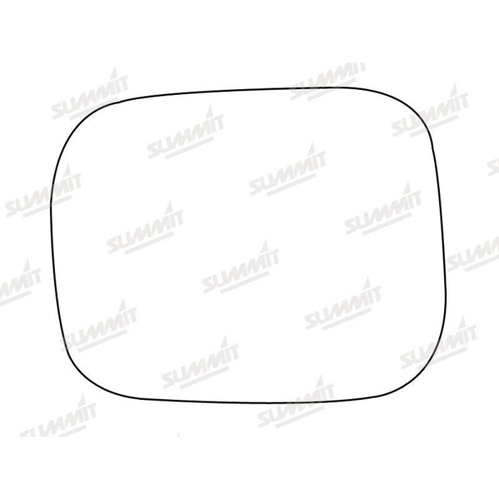 Summit Stick-On Standard Mirror Glass fits Volvo XC70 06 on LHS - Summit Shop
