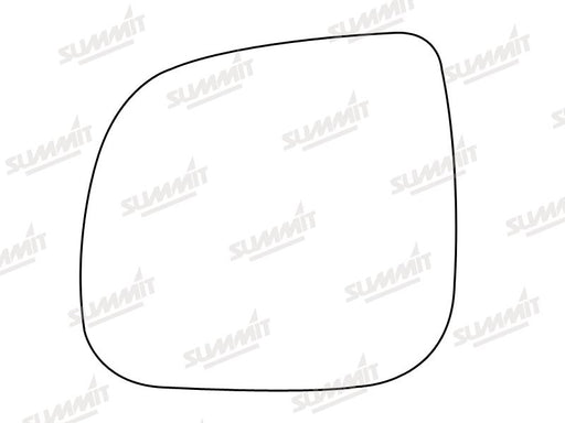 Summit Heated Base Plate With Commercial Mirror Glass fits VW Transporter T6 LHS - Summit Shop