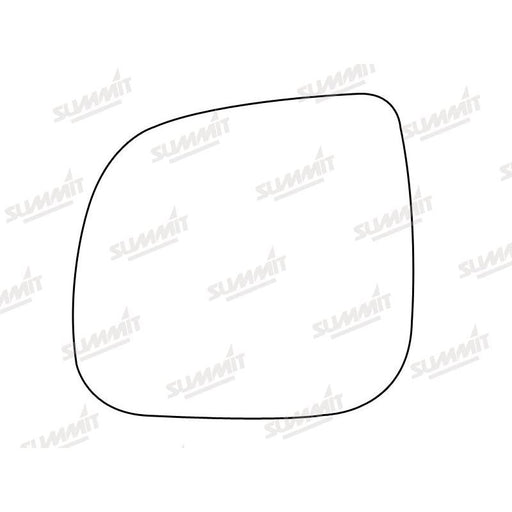 Summit Heated Base Plate With Commercial Mirror Glass fits VW Transporter T6 LHS - Summit Shop