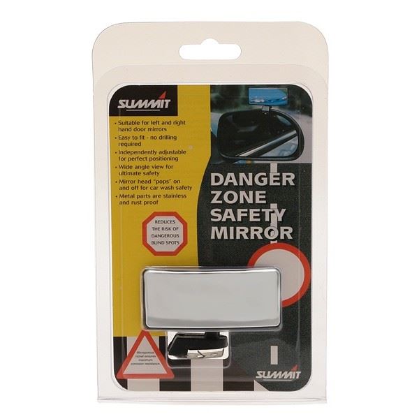 Summit Dangerzone Safety Mirror - Towing / Reversing for Cars & Vans - Clip On - Summit Shop