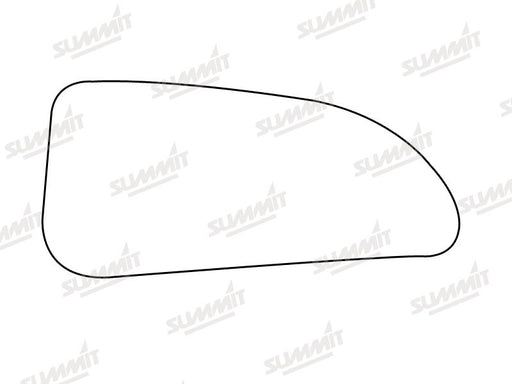 Summit Stick-On Commercial Lower Blind-Spot Mirror Glass fits Nissan Interstar, Renault Master, Vauxhall Movano LHS - Summit Shop