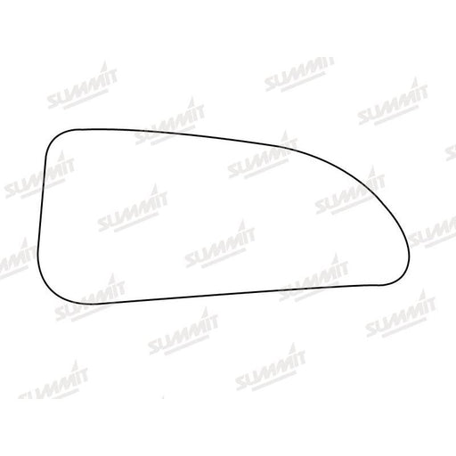 Summit Stick-On Commercial Lower Blind-Spot Mirror Glass fits Nissan Interstar, Renault Master, Vauxhall Movano LHS - Summit Shop