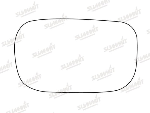 Summit Stick-On Standard Mirror Glass fits Toyota Celica 99 on LHS - Summit Shop