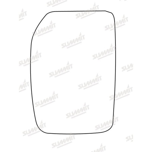 Summit Heated Base Plate With Commercial Mirror Glass fits Ford Transit Mk 6 LHS - Summit Shop