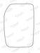 Summit Heated Base Plate With Commercial Mirror Glass fits Ford Transit Mk 6 LHS - Summit Shop