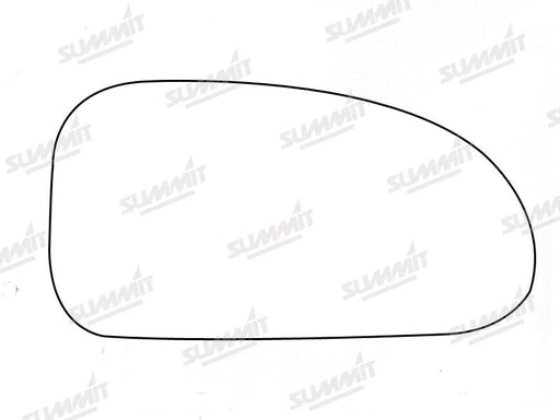 Summit Stick-On Standard Mirror Glass fits Hyundai Coupe RHS - Summit Shop