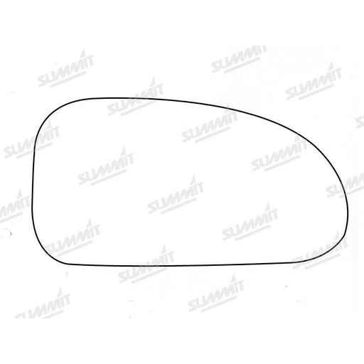 Summit Stick-On Standard Mirror Glass fits Hyundai Coupe RHS - Summit Shop