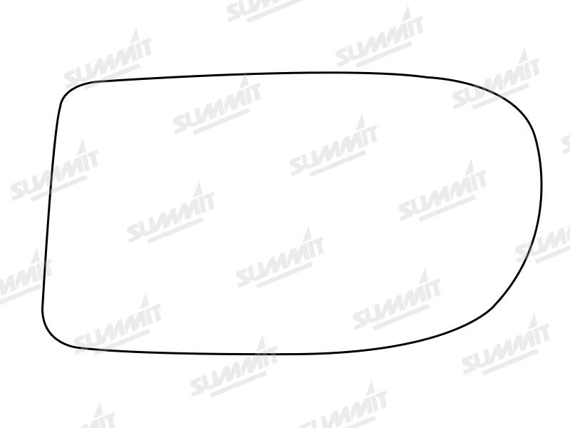 Summit Stick-On Standard Mirror Glass fits Renault Espace Mk2 LHS - Summit Shop