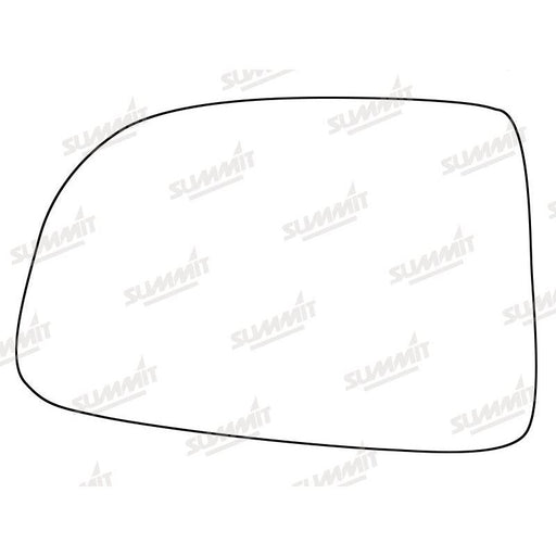 Summit Stick-On Standard Mirror Glass fits Kia Carens LHS - Summit Shop
