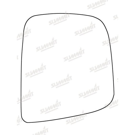Summit Heated Backing Plate with Commercial Glass fits Nissan Nv200 Van 10-16 RHS - Summit Shop