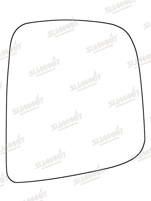 Summit Heated Backing Plate with Commercial Glass fits Nissan Nv200 Van 10-16 RHS - Summit Shop