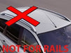 Summit Roof Rack Cross Bars fits Vauxhall Opel Agila 5 door 2007-2015 - Summit Shop